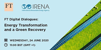 Вебинар, посвященный восстановлению устойчивой экономики с помощью возобновляемой энергии