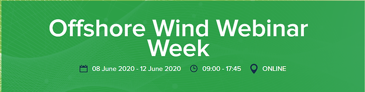 Оффшорная ветроэнергетика станет темой следующей недели вебинаров