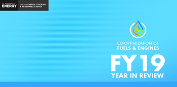 Годовой отчет по программе совместной оптимизации двигателей и топлив 2019