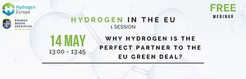 Новый вебинар, посвященный роли водорода в “Зеленой сделке” ЕС (14.05.2020)