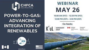 26 мая состоится вебинар, посвященный технологии Power-to-Gas