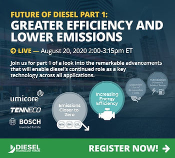 Серия вебинаров, посвященных будущему дизельных топлив