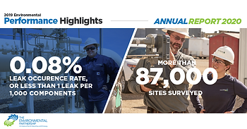Улучшение экологических показателей нефтегазовой промышленности: годовой отчет 2020