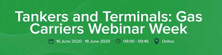 Следующая неделя вебинаров будет посвящена газовым перевозчикам