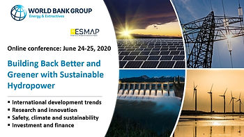 Будущее зеленой и устойчивой гидроэнергетики обсудят на предстоящей серии вебинаров