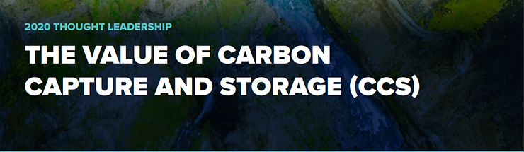 Новый отчет, посвященный технологии хранения и улавливания углерода (CCS)