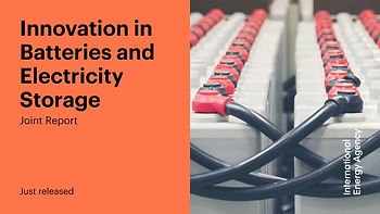 Инновации в области аккумуляторов и хранения электроэнергии – отчет IEA