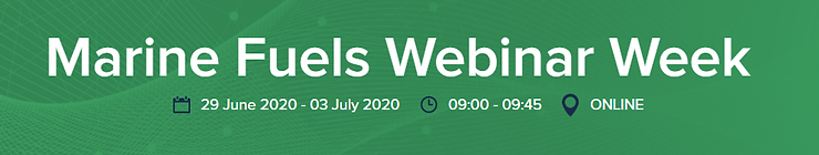 Морское топливо будет обсуждаться на следующей неделе вебинаров