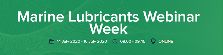 Следующая неделя вебинаров будет посвящена смазочным материалам для судов